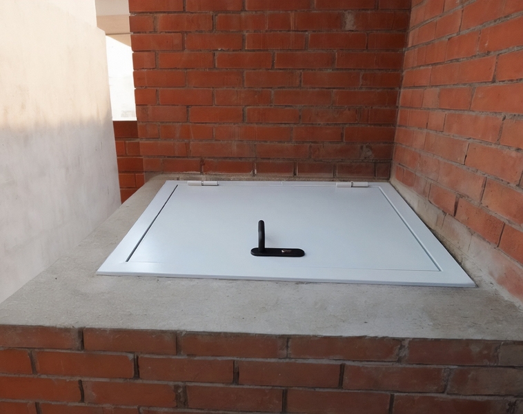 Стальной пожаростойкий люк