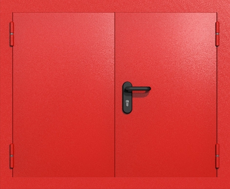 Двустворчатый люк ei-60 (цвет красный RAL 3020) Двустворчатый люк ei-60 (цвет красный RAL 3020)