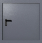 Одностворчатый квадратный люк ei-60 (цвет темно-серый RAL 7015)